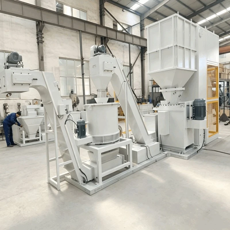 Metal Chips Processing Line Metal Chips Processing Line